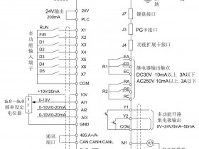 深圳正弦(SINEE)EM600变频器接线图